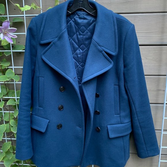 Theory Sz M Blue Peacoat - Picture 2 of 4